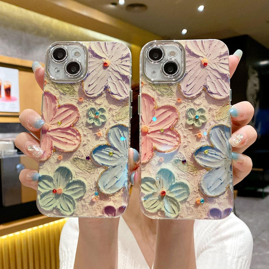 Floral Lens Shimmer Case