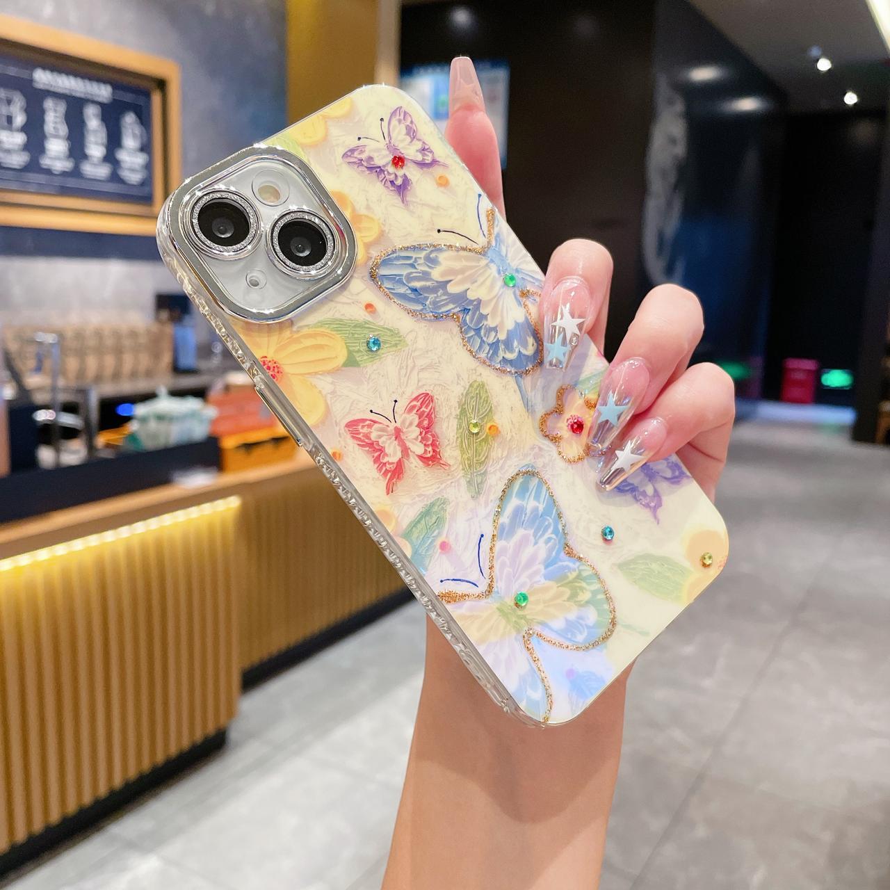 Floral Lens Shimmer Case
