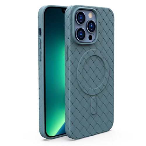 Luxury Woven Pattern Case With Magsafe