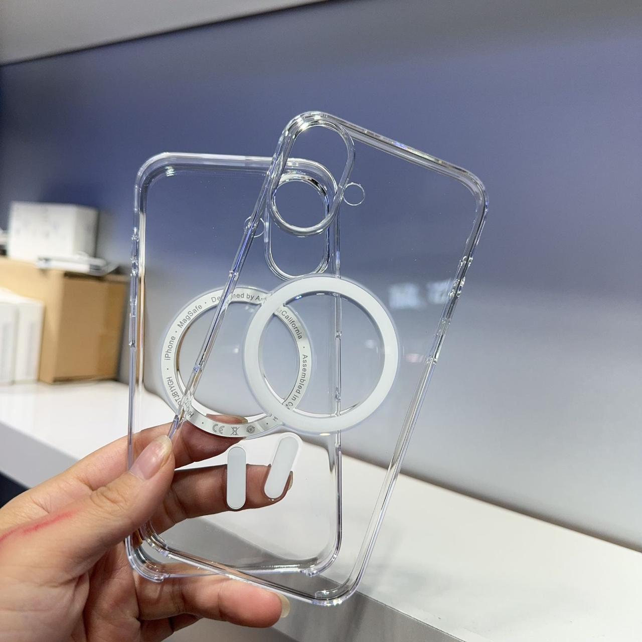 Anti-Yellow OG POP UP IC Magsafe Clear Case
