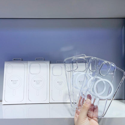 Anti-Yellow OG POP UP IC Magsafe Clear Case