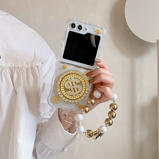 Dollar Spinner Case With Charm