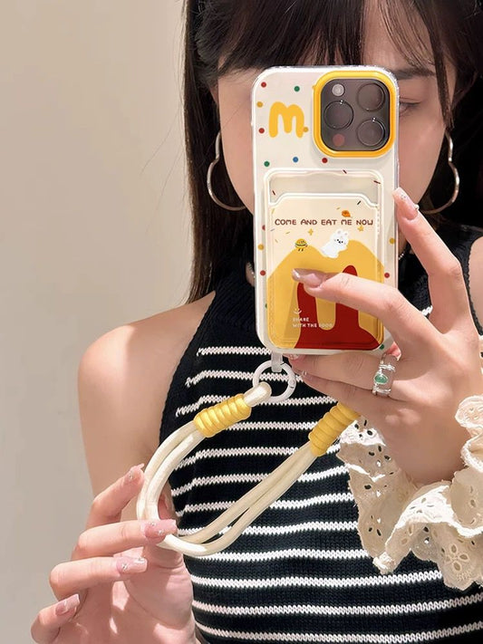 MCD Card Holder Case With Hanging Rope