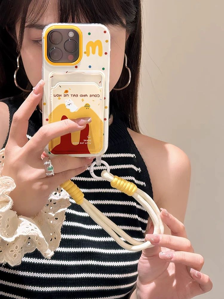 MCD Card Holder Case With Hanging Rope