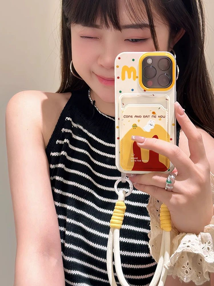 MCD Card Holder Case With Hanging Rope