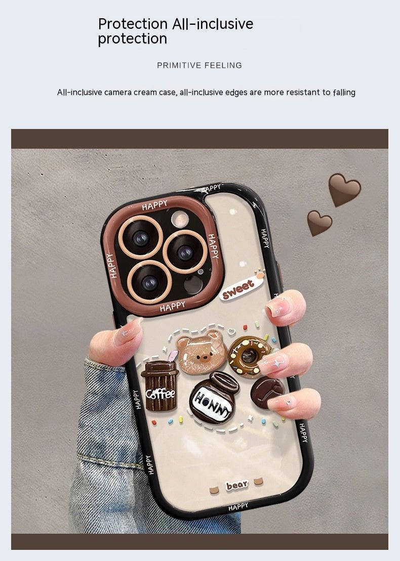 3D Coffee Donut Case