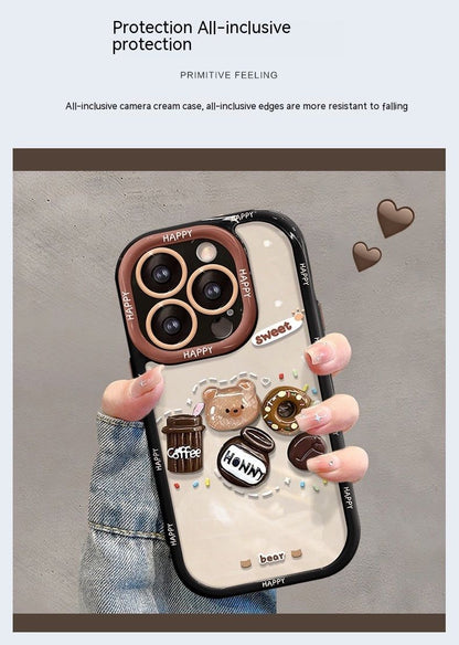 3D Coffee Donut Case