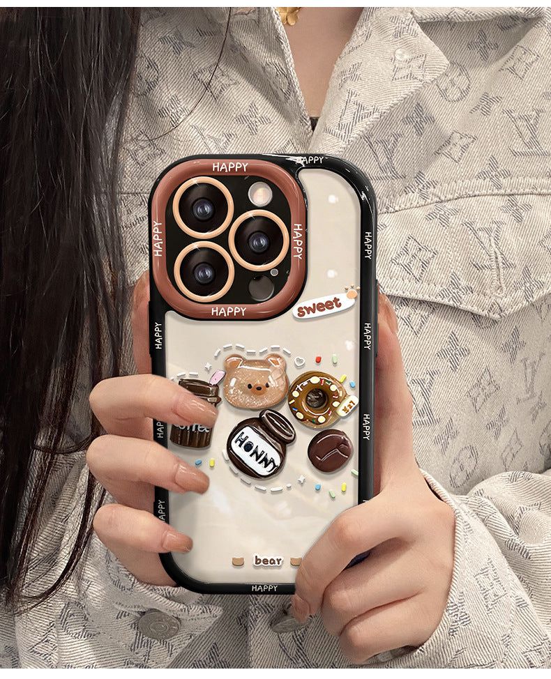 3D Coffee Donut Case