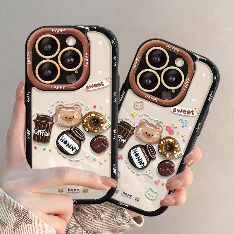 3D Coffee Donut Case