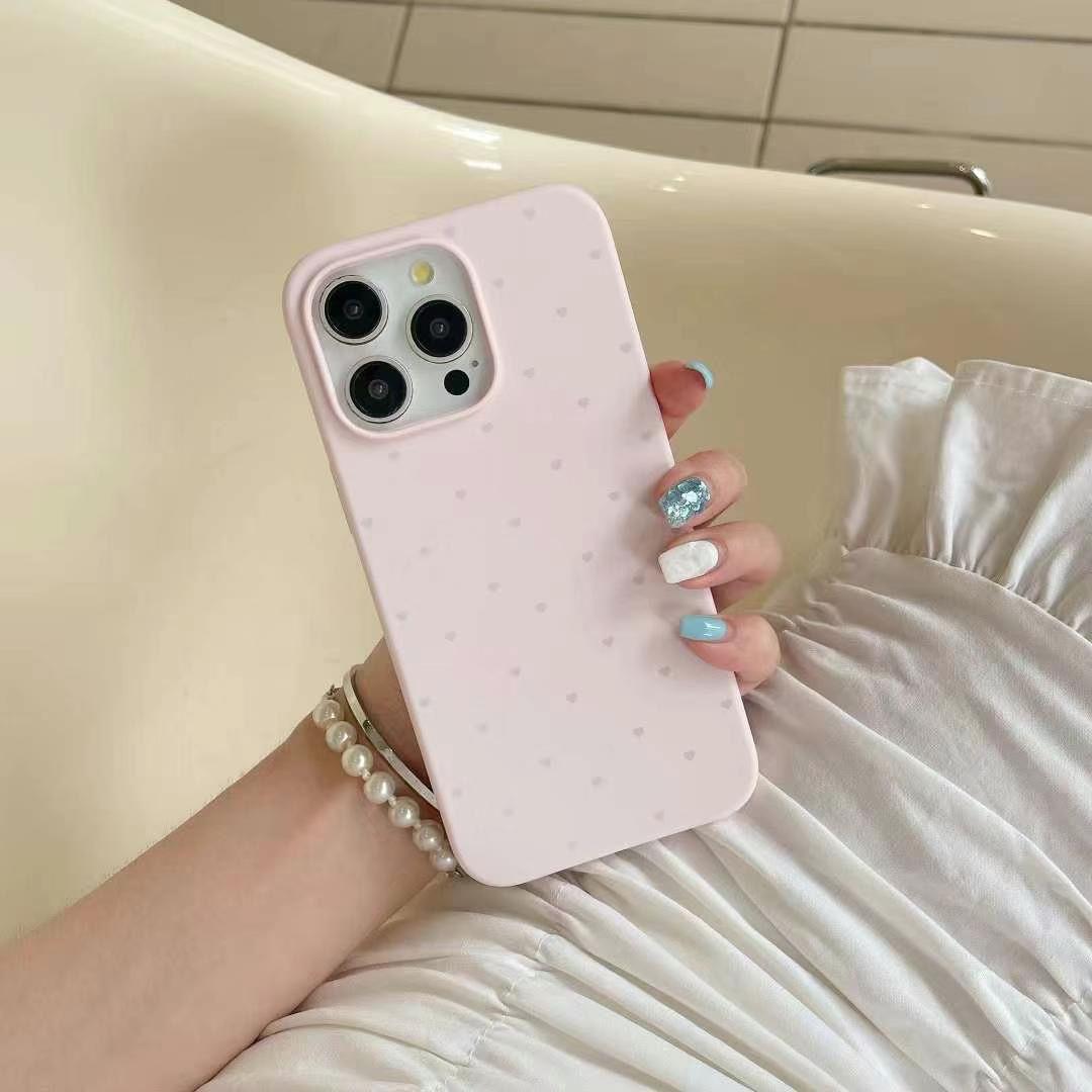 Soft Silicon With Heart Print