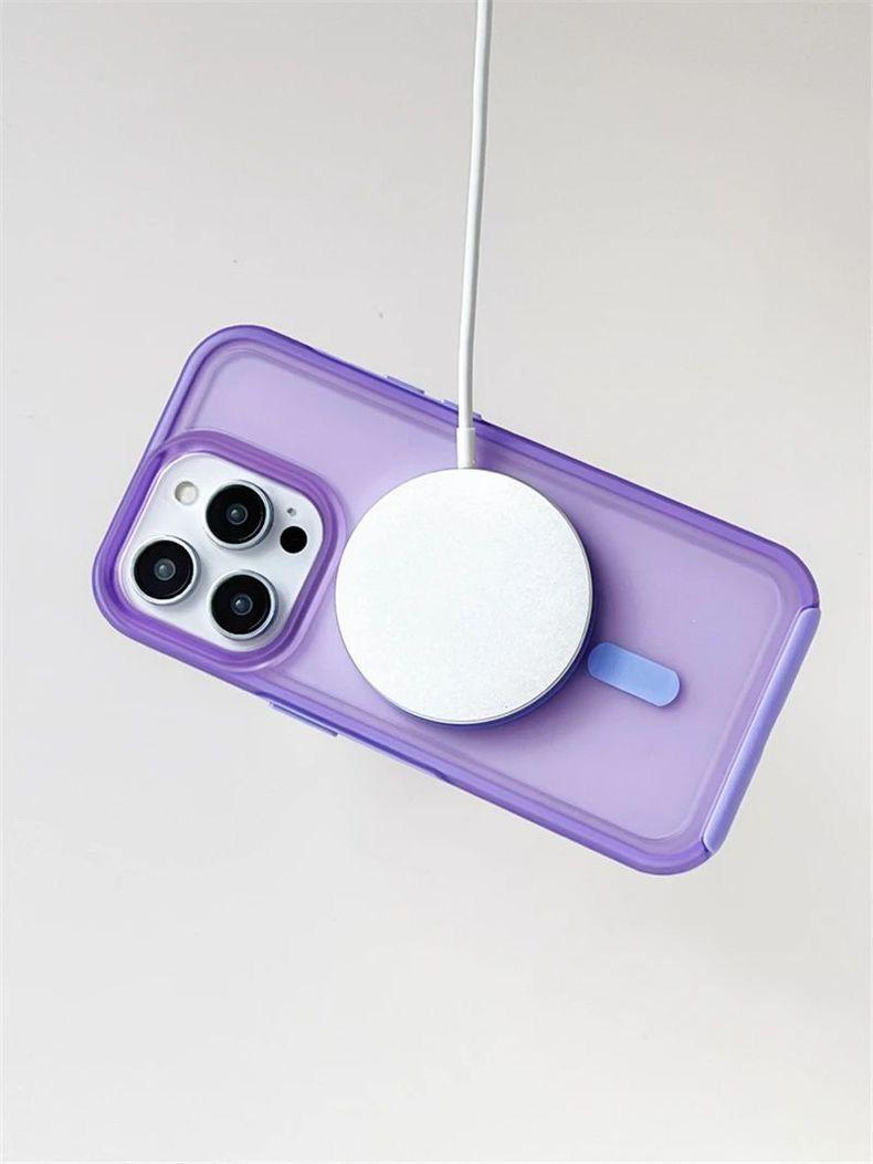 Neon Colour Transparent Magsafe Airskin Case