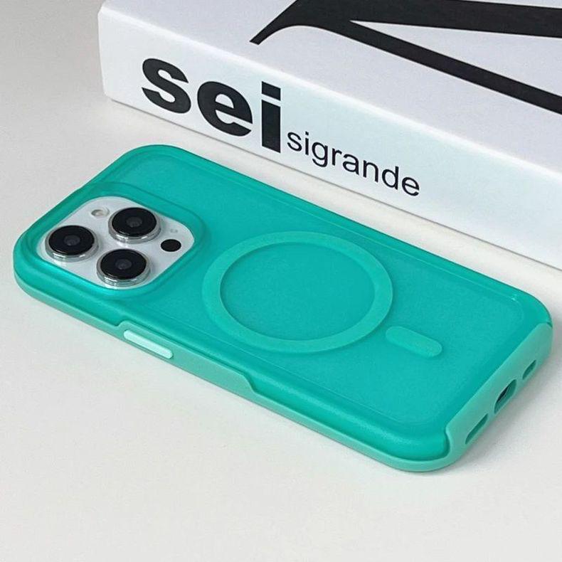Neon Colour Transparent Magsafe Airskin Case