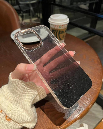 Gradient Shimmer Case With Glitter