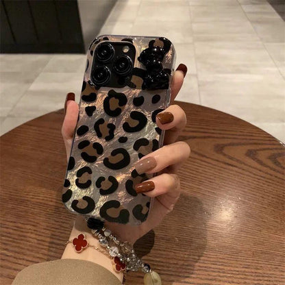 Leopard Print With Bow And Charms