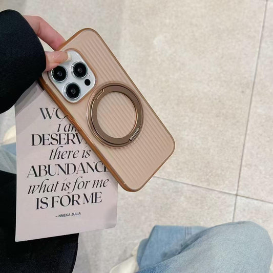 360 Rotable Ring Magnetic Stand Case