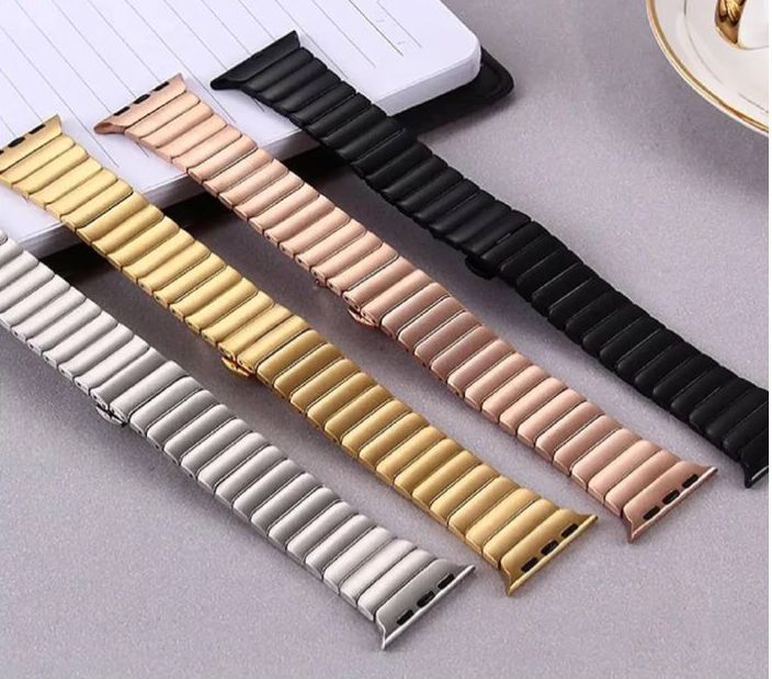Stainless Steel Link Bracelet For Apple Watch