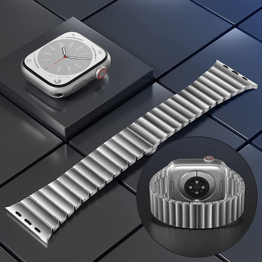 Stainless Steel Link Bracelet For Apple Watch