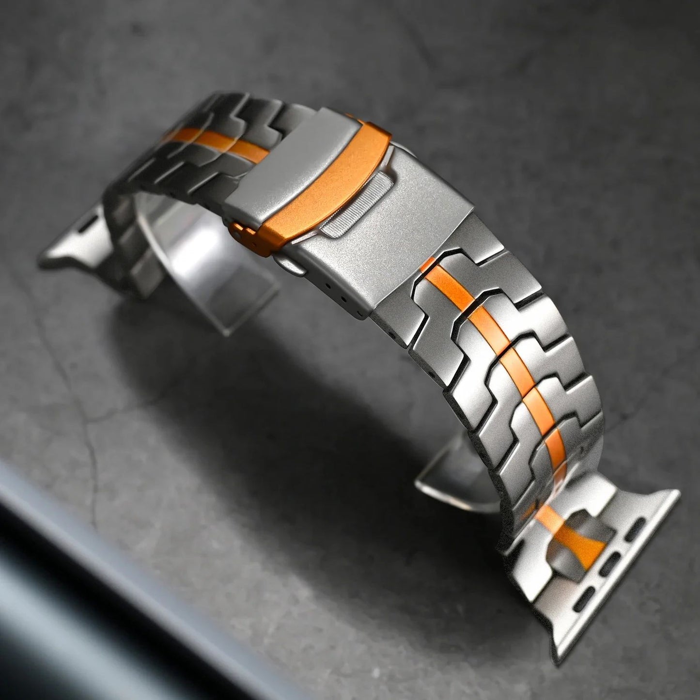 Titanium Sleek Metal Bracelet For Apple Watch Ultra