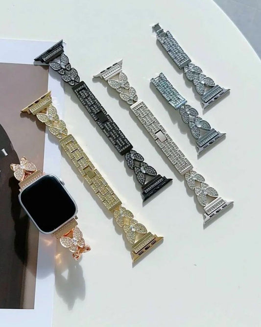 Diamond Butterfly Luxury Bands For Apple Watch