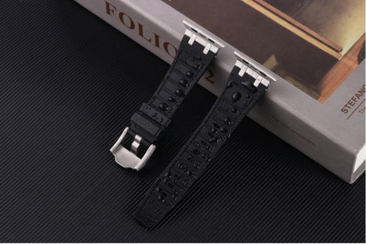 Luxury Metal Silicon Band For Apple Watch