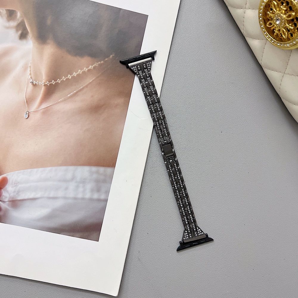 Stainless Steel Link Bracelet For Apple Watch Belt For Women