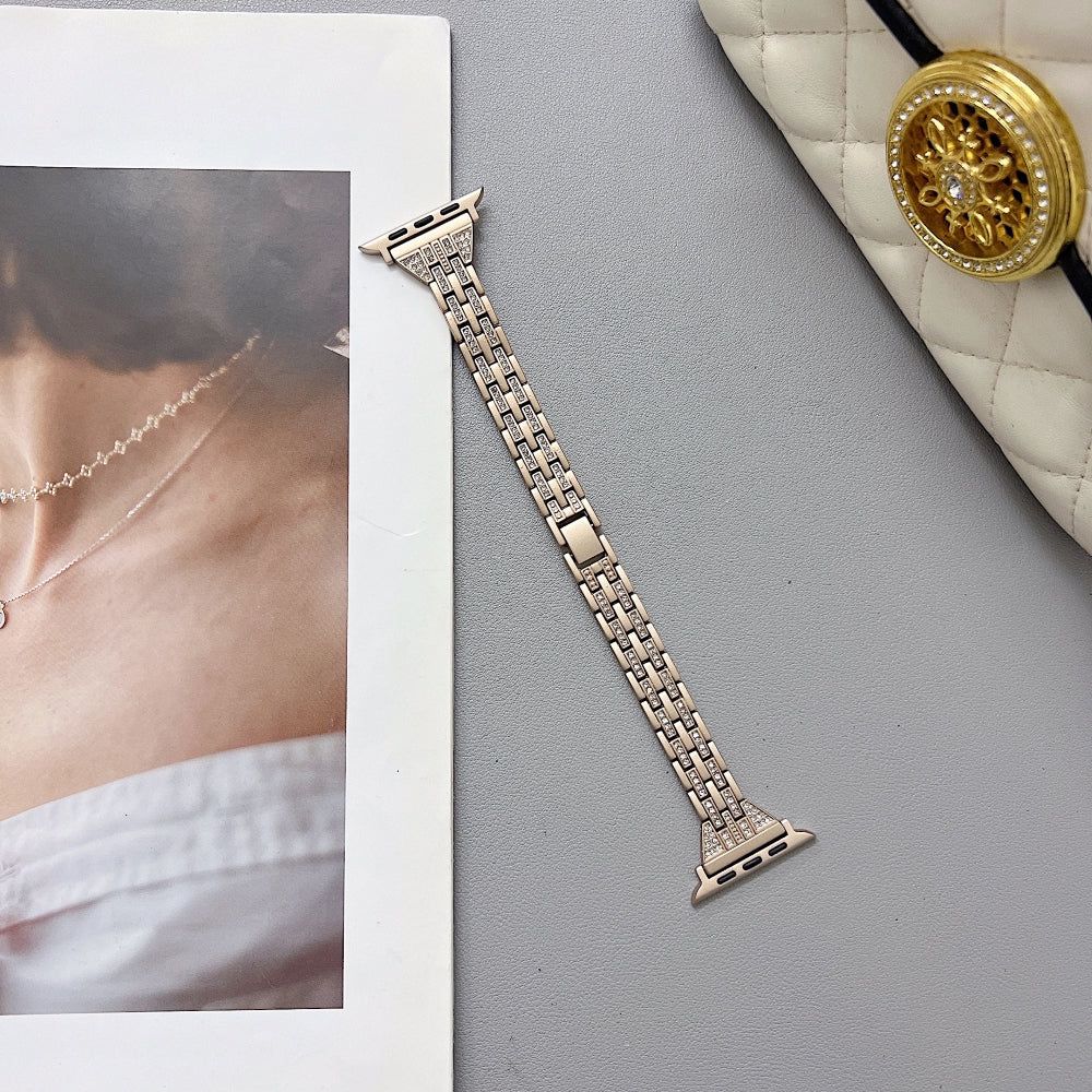 Stainless Steel Link Bracelet For Apple Watch Belt For Women