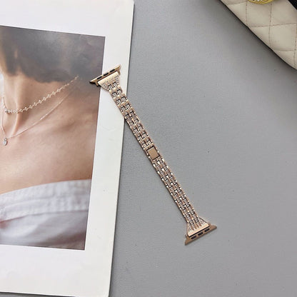 Stainless Steel Link Bracelet For Apple Watch Belt For Women