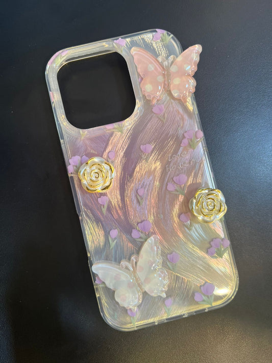 Paint Design Cute Case Emboss