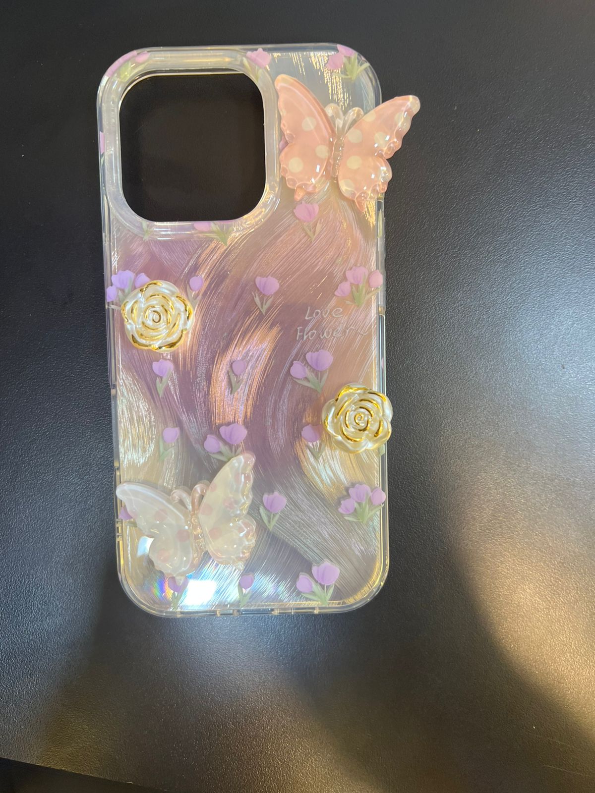 Paint Design Cute Case Emboss
