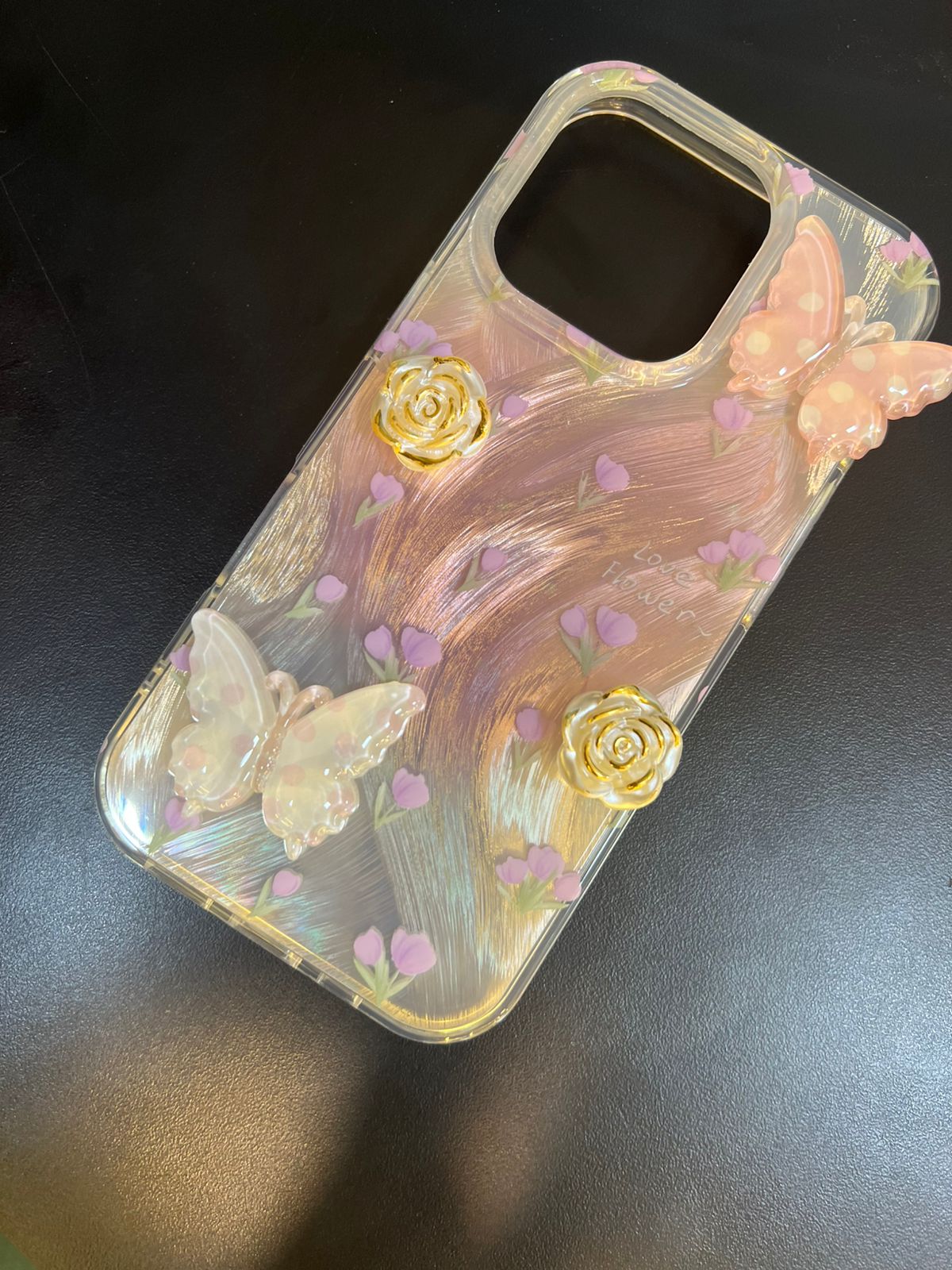Paint Design Cute Case Emboss