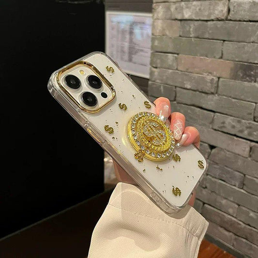 Dollar Spinner Case With Charm