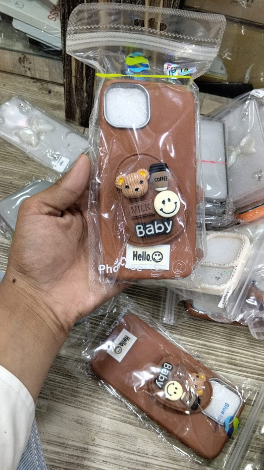 CUTE BROWN CASE