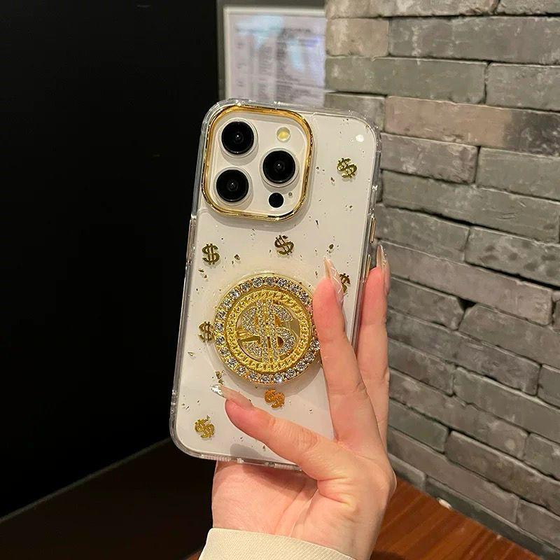 Dollar Spinner Case With Charm