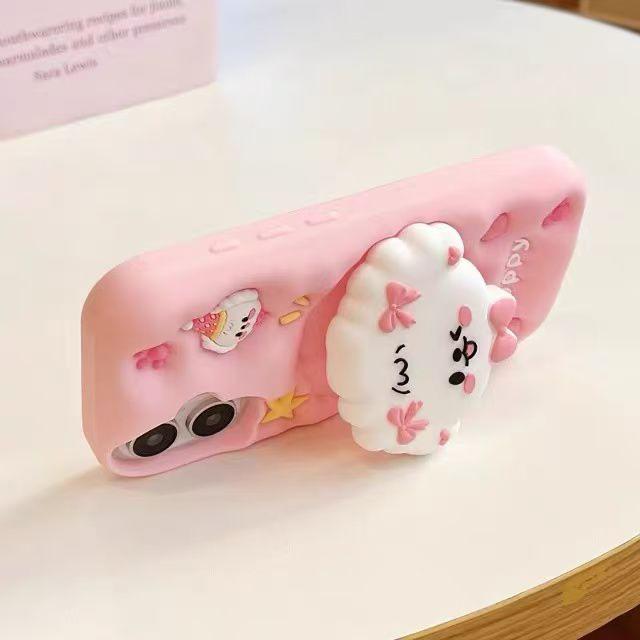 CUTE PUPPY SILICONE CASE