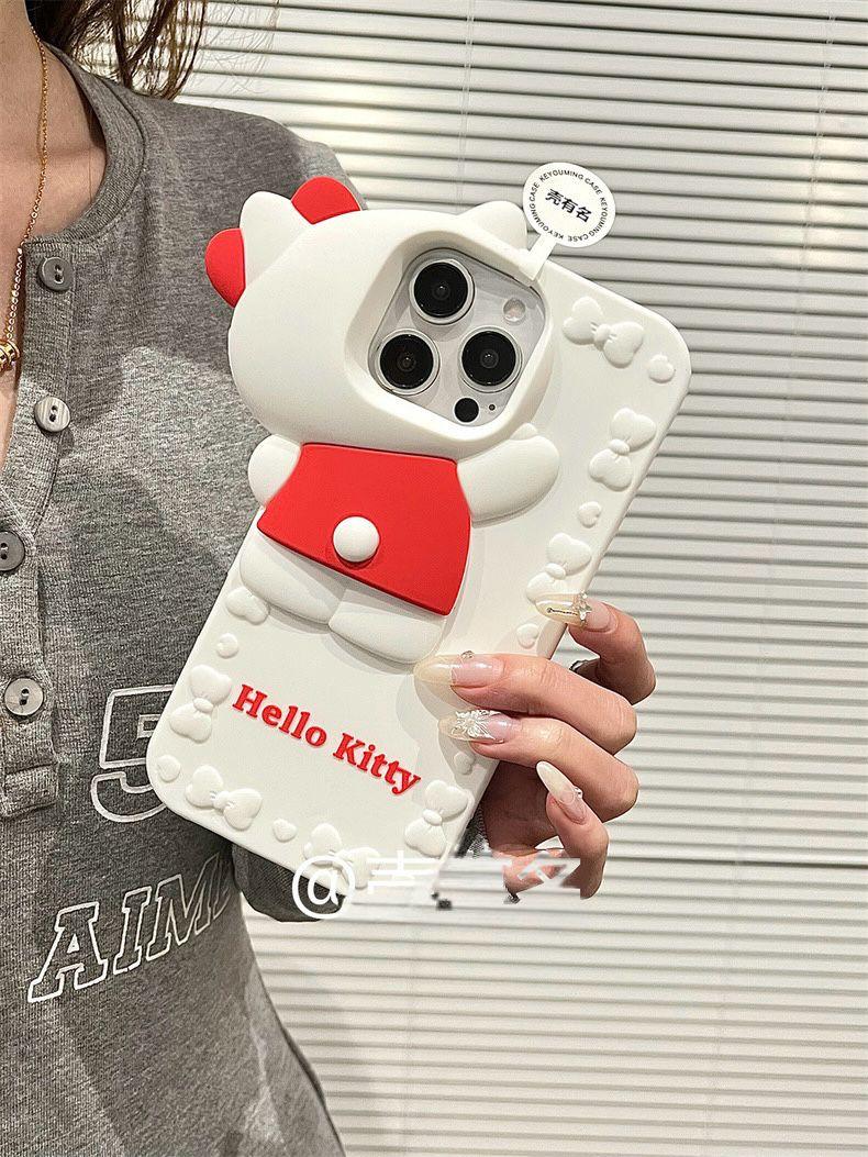 cute hello kitty soft silicon case