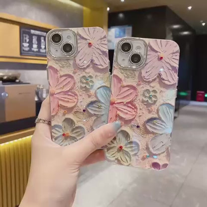 Floral Lens Shimmer Case