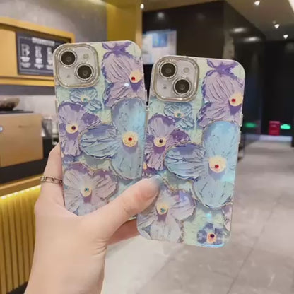 Floral Lens Shimmer Case